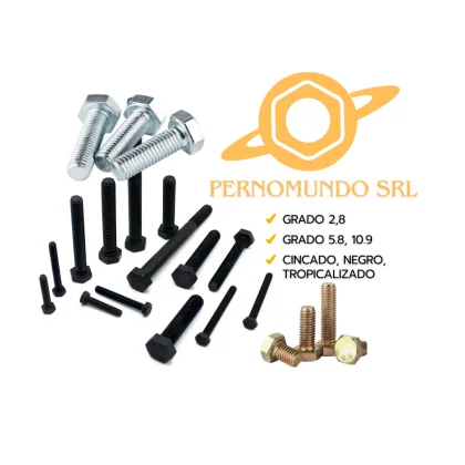 Pernos Cabeza Hexagonal Industriales